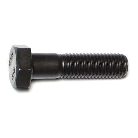 Midwest Fastener Class 10.9, M14-2.00 Hex Head Cap Screw, Plain Steel, 55 mm L, 3 PK 73845